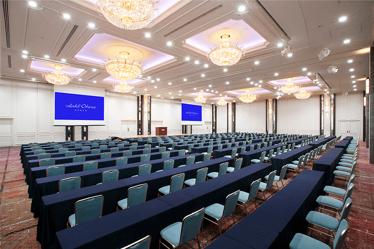 Bride and groom photographed at sunset